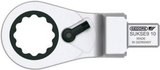 Gedore 2827778 SUKSE9 19 - - Einsteck-Ringratschenschlssel, umschaltbar SE 9x12, 19 mm