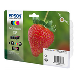 EPSON MULTIPACK 29 CONFEZIONE 4 CARTUCCE NERO+CIANO+MAGENTA+GIALLO