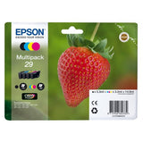 EPSON MULTIPACK 29 CONFEZIONE 4 CARTUCCE NERO+CIANO+MAGENTA+GIALLO