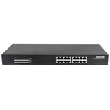 Intellinet 560993 switch di rete Non gestito L2 Gigabit Ethernet (10/100/1000) Supporto Power over Ethernet (PoE) 1U Nero