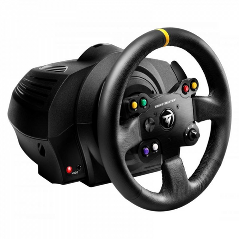 THRUSTMASTER TX RACING WHEEL LEATHER EDITION VOLANTE IN PELLE CUCITA A MANO COMPOSTO DA