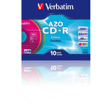Verbatim CD-R AZO Colours 700 MB 10 pezzo(i)