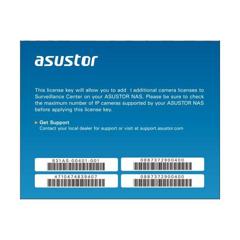 Asustor 1CH 1 licenza/e Licenza