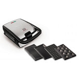 Tefal SW854D16 tostiera 700 W Nero, Acciaio inossidabile