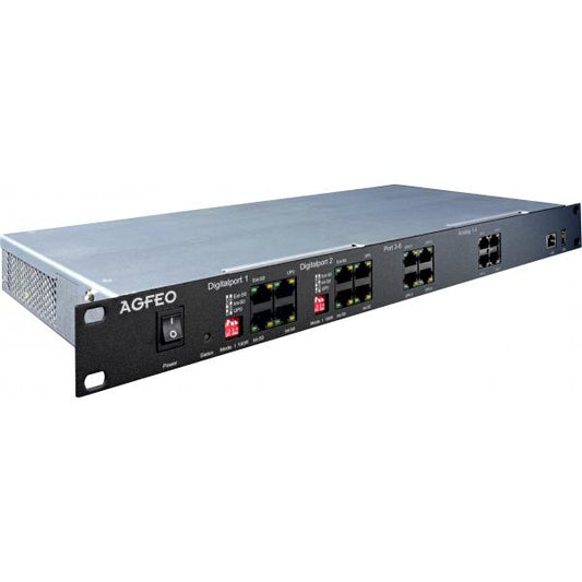 AGFEO ES 628 IT server di comunicazione IP Nero