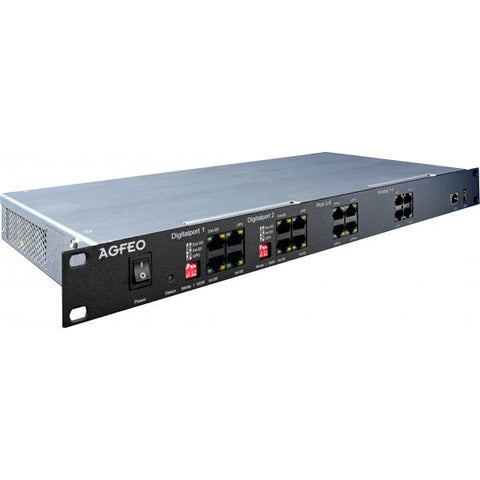 AGFEO ES 628 IT server di comunicazione IP Nero