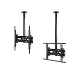 B-Tech FBT8424 165,1 cm [65] Nero (BT8424-100 - Universal Flat Screen Ceiling Mount with Tilt)