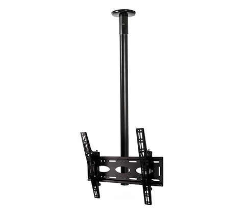 B-Tech FBT8424 165,1 cm [65] Nero (Flat Screen Ceiling Mount - Universal Flat Screen Ceiling - Mount with Tilt, Public display, 50 kg, 99.1 cm [39], 165.1 cm [65], 400 x - Warranty: 120M)
