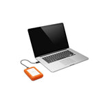 LaCie Rugged Mini disco rigido esterno 2000 GB Arancione, Argento