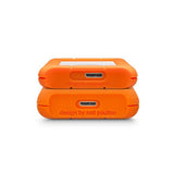LaCie Rugged Mini disco rigido esterno 2000 GB Arancione, Argento