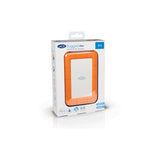 LaCie Rugged Mini disco rigido esterno 2000 GB Arancione, Argento