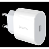 DEVIA CARICA BATTERIE SUPER RAPIDO OUT TIPO-C SISTEMA PD 20W BIANCO