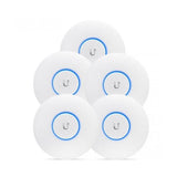 UBIQUITI UAP-A C-PRO ACCESS POINT WLAN 1.300Mbit/s DUAL BAND 2.4/5GHz 5 Pz. BIANCO
