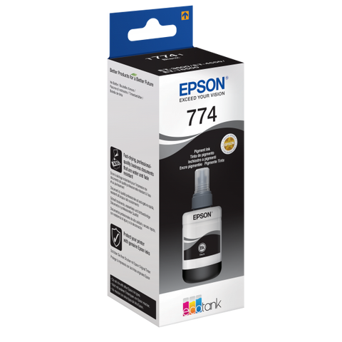 EPSON T7741 RICARICA INCHIOSTRO NERO PER L655/M100/ET-4550/ET-4550/M100/M105/M200/M205 140ML