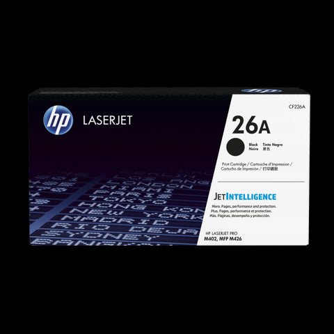 HP 26A TONER NERO PER STAMPANTI LASER HP 3.100 PAG