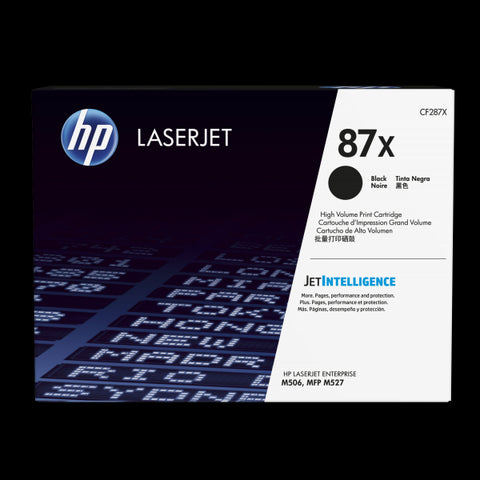 HP 87X TONER NERO PER STAMPANTI LASER HP 18.000 PAG