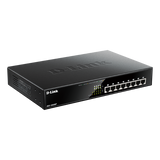 D-LINK DGS-1008MP SWITCH NON GESTITO 8 PORTE GIGABIT ETHERNET 10/100/1000 RJ-45 FULL DUPLEX PoE (140 W) MONTABILE SU RACK