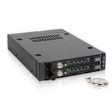 Icy Dock MB492SKL-B pannello drive bay Nero