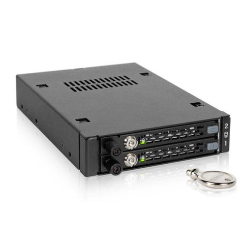 Icy Dock MB492SKL-B pannello drive bay Nero