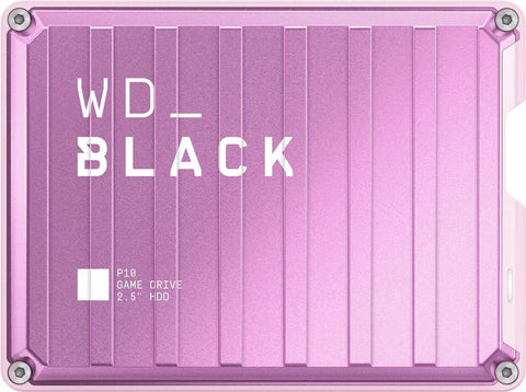 WD WD_BLACK P10 Game Drive WDBZ7D0060BPK - Festplatte - 6TB - extern (tragbar) - 2,5" (6,4 cm) - USB 3,2 Gen 1 - pink (WDBZ7D0060BPK-WESN)