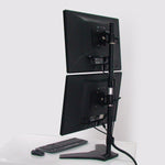 Amer Networks AMR2S32V supporto da tavolo per Tv a schermo piatto 81,3 cm [32] Nero Scrivania (DUAL VERTICLE MOUNT STAND - MAX 32IN)