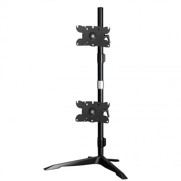 Amer Networks AMR2S32V supporto da tavolo per Tv a schermo piatto 81,3 cm [32] Nero Scrivania (DUAL VERTICLE MOUNT STAND - MAX 32IN)