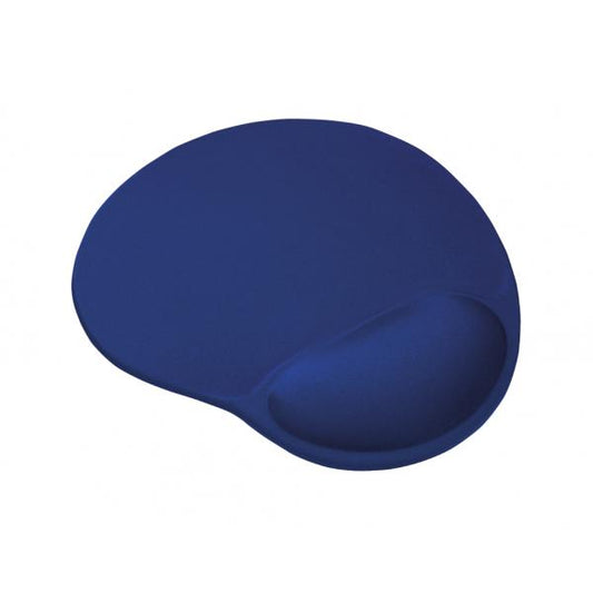 TRUST BIGFOOT TAPPETINO PER MOUSE CON POGGIAPOLSI IN GEL BLUE