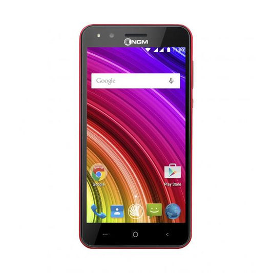 NGM YOU COLOR E505 DUAL SIM 5" QUAD CORE 8GB 1GB RAM 4G LTE EXTRA COVER OMAGGIO AGGIUNTIVA TRA 21 COLORI ITALIA RED