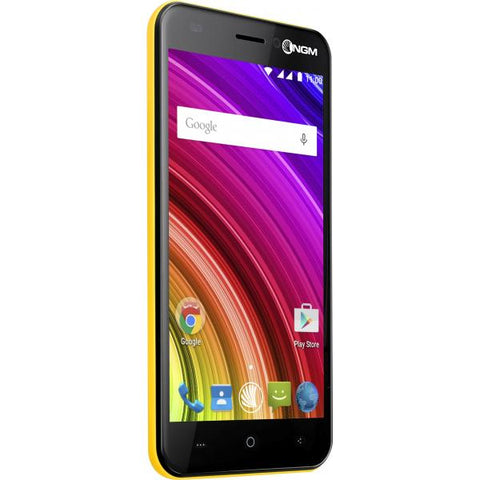 NGM YOU COLOR M502 DUAL SIM 5" QUAD CORE 8GB 4G LTE EXTRA COVER OMAGGIO AGGIUNTIVA TRA 21 COLORI ITALIA YELLOW