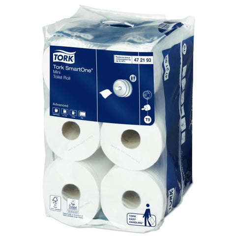 TORK ROTOLO CARTA IGIENICA SMARTONE MINI BIANCO CONF 12 Pz.