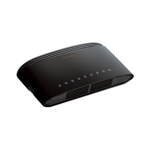 D-LINK DES-1008D SWITCH 8 PORTE LAN RJ-45 10/100 Mbps COLORE NERO