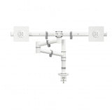 Dataflex Viewgo braccio porta monitor - scrivania 130 (Dataflex Viewgo dual monitor arm - white - desk clamp and bolt through mounts - depth adjustment [1Year warranty])