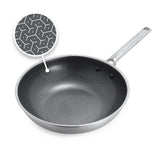 GreenPan Apex Wokpfanne 28 cm Edelstahl (CC010199-001)
