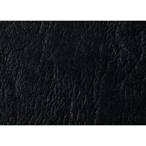 GBC COPERTINE GOFFRATE IN CARTONCINO 210X297 mm A4 COL. NERO CONF 100 Pz.