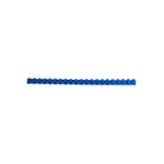 GBC DORSI IN PLASTICA A SPIRALE 21 ANELLI DA 8 mm RILEGATURA 1/45 FOGLI COL. BLU CONF 100 Pz.