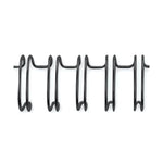 GBC DORSI METALLICI A SPIRALE PASSO 3:1 34 ANELLI DA 8 mm RILEGATURA 56/70 FOGLI COL. GRIGIO CONF 100 Pz.
