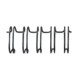 GBC DORSI METALLICI A SPIRALE PASSO 3:1 34 ANELLI DA 8 mm RILEGATURA 56/70 FOGLI COL. GRIGIO CONF 100 Pz.