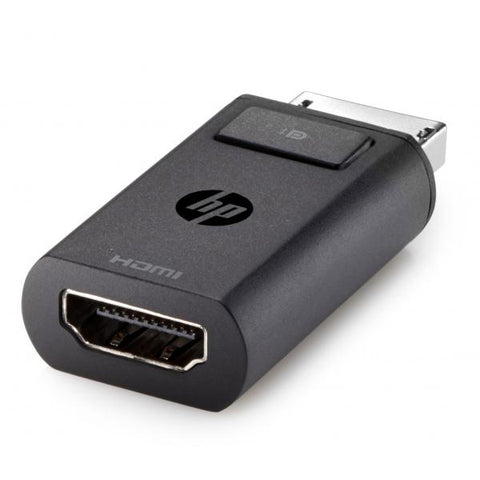 HP DISPLAYPORT TO HDMI 1.4 ADAPTER - ADATTATORE PER CAVO DISPLAYPORT-HDMI MASCHIO/FEMMINA COLORE: NERO