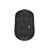 LOGITECH M171 MOUSE OTTICO WIRELESS RF 2.4GHz AMBIDESTRO 3 PULSANTI BLU/BLACK