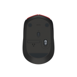 LOGITECH M171 MOUSE OTTICO WIRELESS RF 2.4GHz AMBIDESTRO 3 PULSANTI ROSSO/NERO
