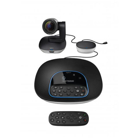 Logitech Group sistema di conferenza Sistema di videoconferenza di gruppo (Logitech Webcam GROUP Conference Cam BT Bis zu 14 Teilnehmer)