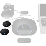 LOGITECH GROUP EXPANSION MICROPHONE MICROFONO PER PC FREQUENZA 100-11.000 Hz COLORE NERO