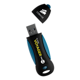 Corsair Voyager 256GB unità flash USB USB tipo A 3.2 Gen 1 (3.1 Gen 1) Nero, Blu