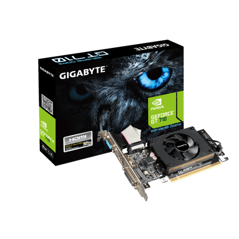 Gigabyte GV-N710D3-2GL scheda video NVIDIA GeForce GT 710 2 GB GDDR3