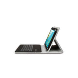 HAMLET CUSTODIA UNIVERSALE PER TABLET 10.1" CON TASTIERA BLUETOOTH IN ECOPELLE COLORE NERO