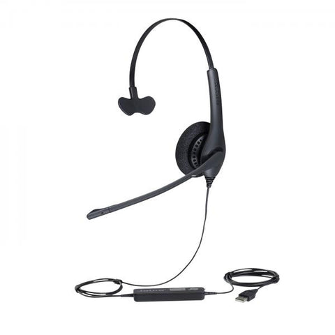Jabra Biz 1500 Mono USB Cuffia Padiglione auricolare Nero
