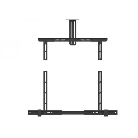 Multibrackets 2876 Accessorio per il montaggio del monitor (M Universal Soundbar Mount - 7350073732876, 10 kg, 101.6 - cm [40], 177.8 cm [70], 600 x 400 mm, 600 x 400 mm, Black - Warranty: 12M)