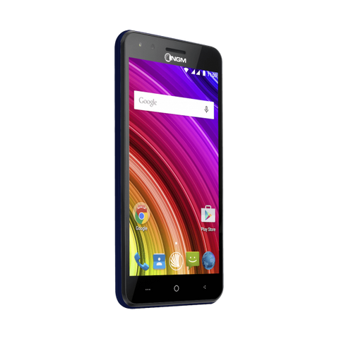 NGM YOU COLOR E505 DUAL SIM 5" QUAD CORE 8GB 1GB RAM 4G LTE EXTRA COVER OMAGGIO AGGIUNTIVA TRA 21 COLORI ITALIA DARK BLUE
