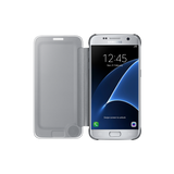 SAMSUNG EF-ZG930CSEGWW GALAXY S7 CLEAR VIEW COVER ORIGINALE COLORE SILVER