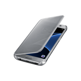 SAMSUNG EF-ZG930CSEGWW GALAXY S7 CLEAR VIEW COVER ORIGINALE COLORE SILVER